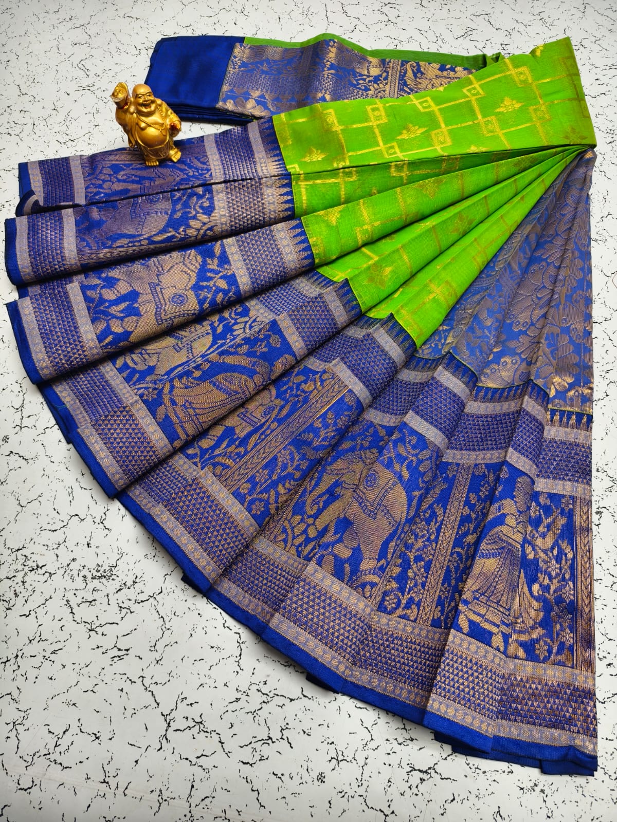 Rich Silk Cotton Kottanchi Saree