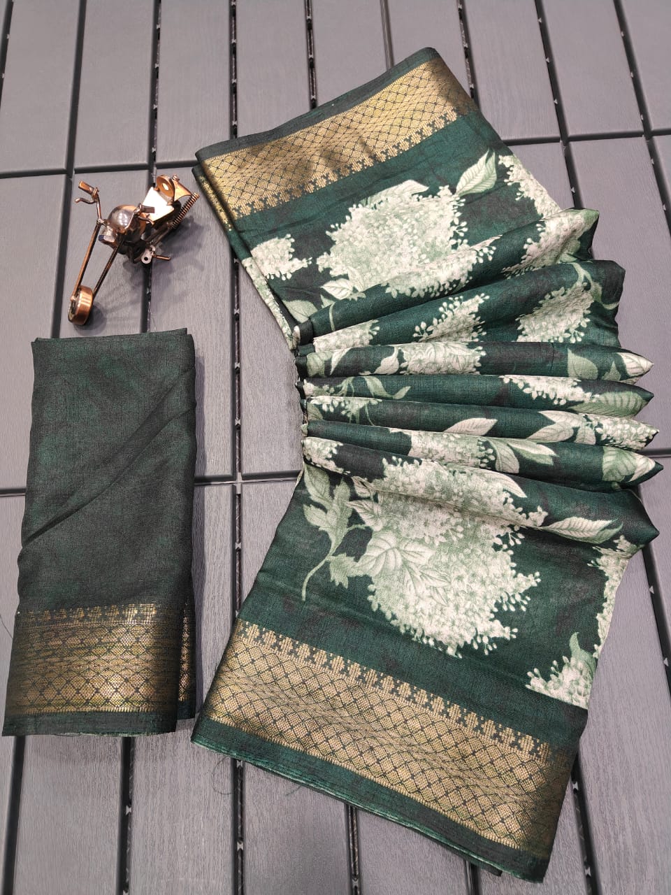 Soft dola silk saree