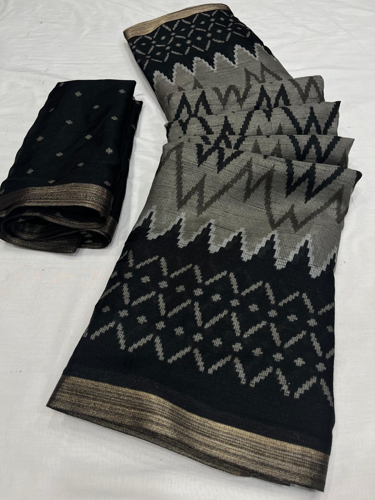 Soft Jute Cotton Saree