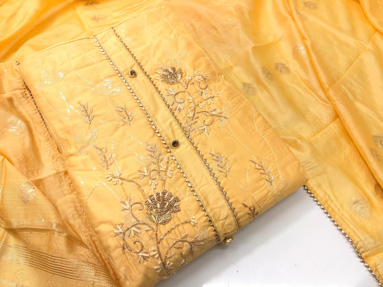Soft silk dress material