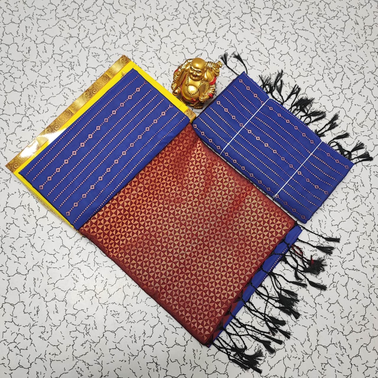 Elampillai Borderless Soft Silk Saree