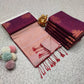 Elampillai Borderless Soft Silk Saree