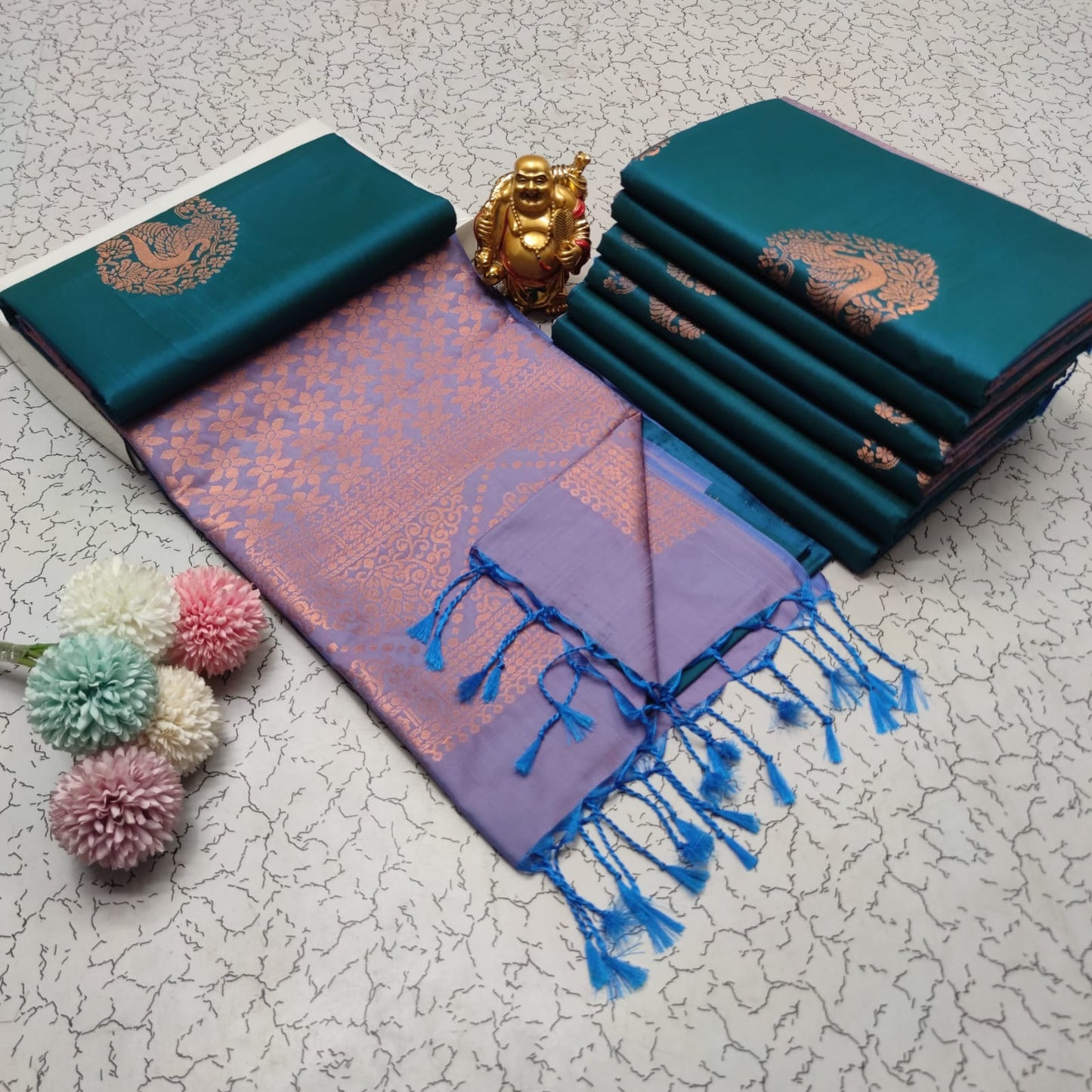 Elampillai Borderless Soft Silk Saree