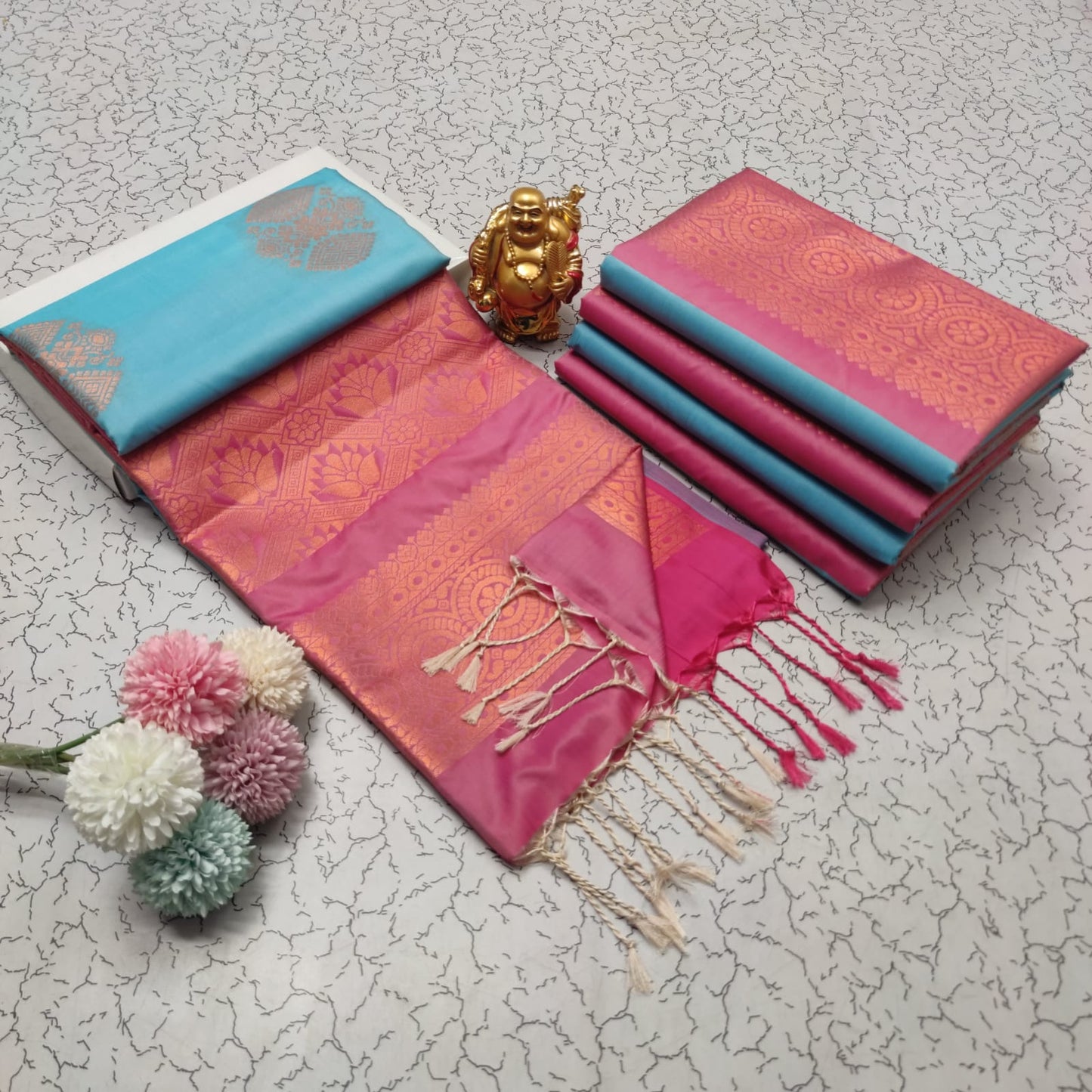 Elampillai Borderless Soft Silk Saree