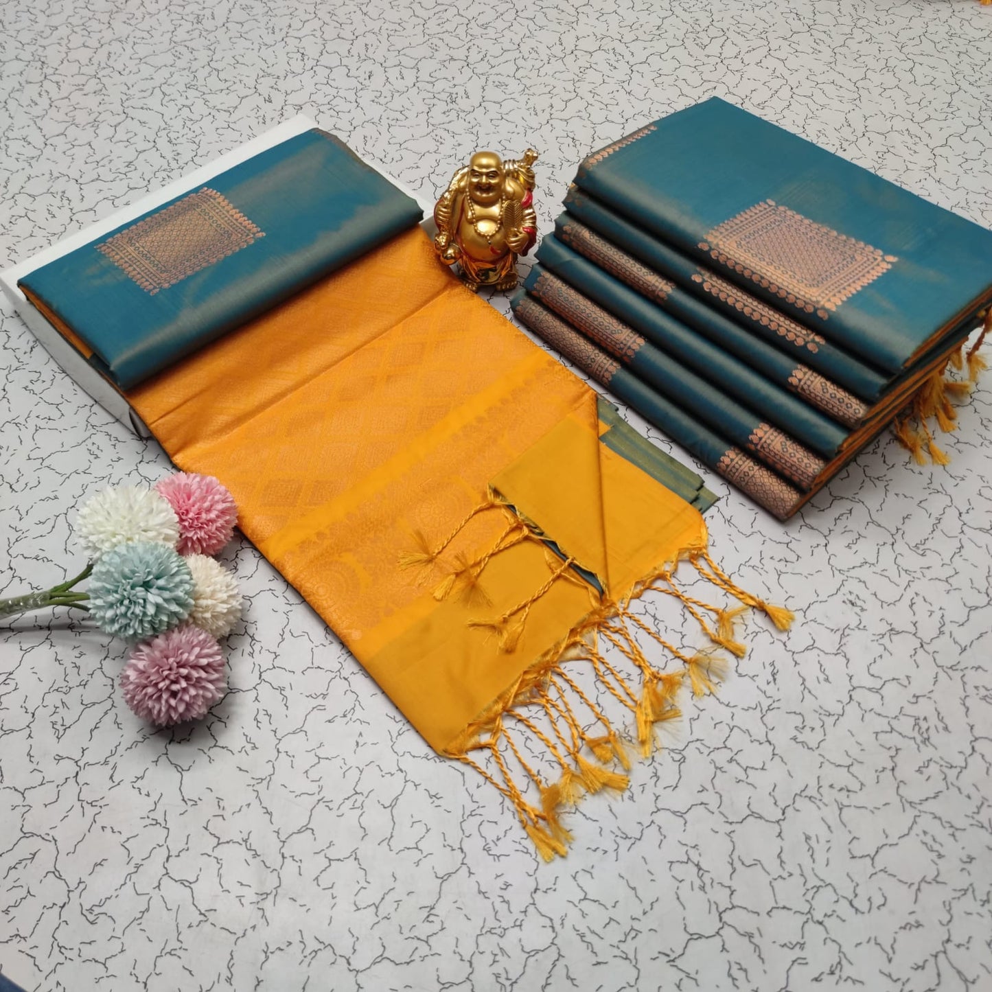 Elampillai Borderless Soft Silk Saree