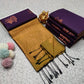 Elampillai Borderless Soft Silk Saree