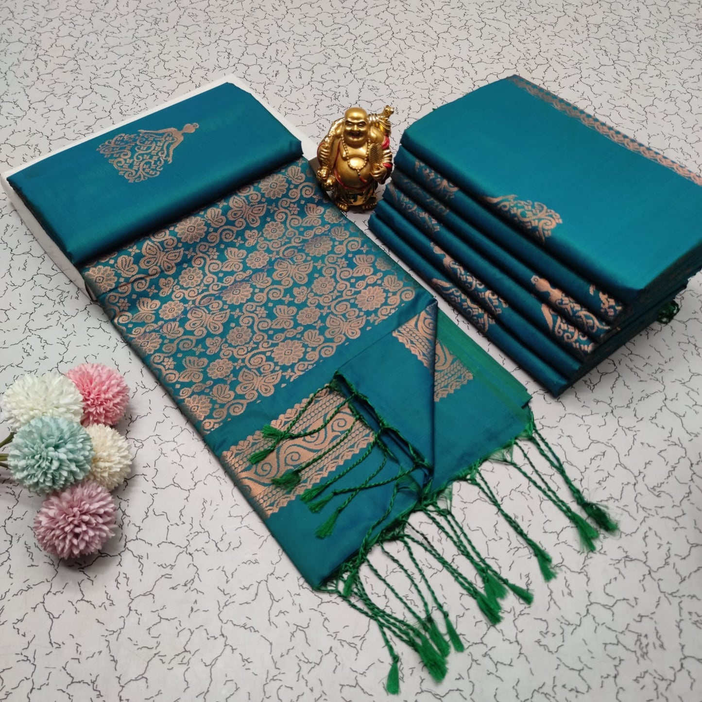 Elampillai Borderless Soft Silk Saree