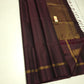 Pure handloom soft silk plain saree