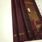 Pure handloom soft silk plain saree