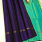 Pure handloom soft silk plain saree