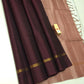 Pure handloom soft silk plain saree