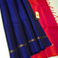 Pure handloom soft silk plain saree
