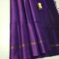 Pure handloom soft silk plain saree