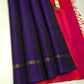 Pure handloom soft silk plain saree