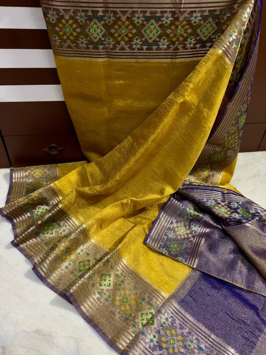 Banarasi Tissu Cursed Saree