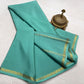 Solid color pure mysore silk saree