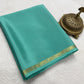 Solid color pure mysore silk saree