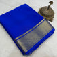 Solid color pure mysore silk saree