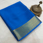 Solid color pure mysore silk saree