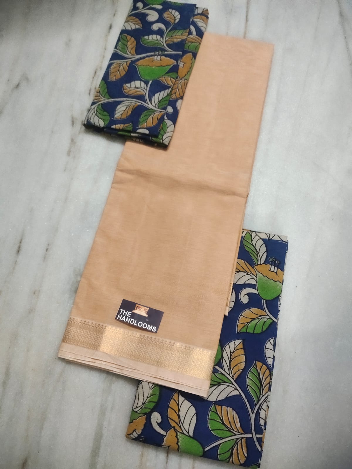 Mangalagiri Pure Handloom Cotton by Cotton Dress Material