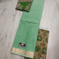 Mangalagiri Pure Handloom Cotton by Cotton Dress Material