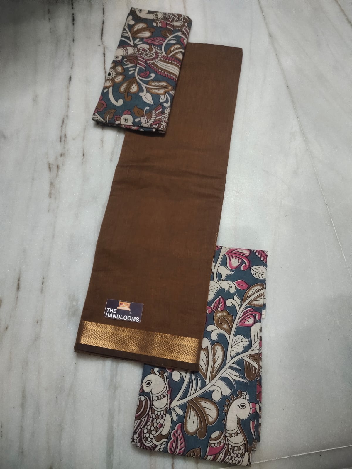 Mangalagiri Pure Handloom Cotton by Cotton Dress Material