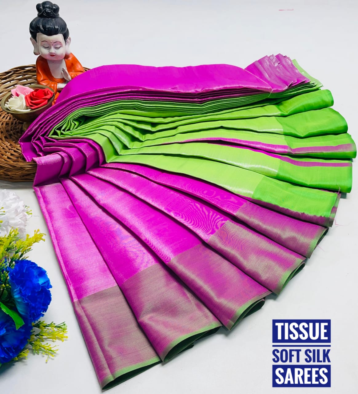 Softy Tissue Silk Saree