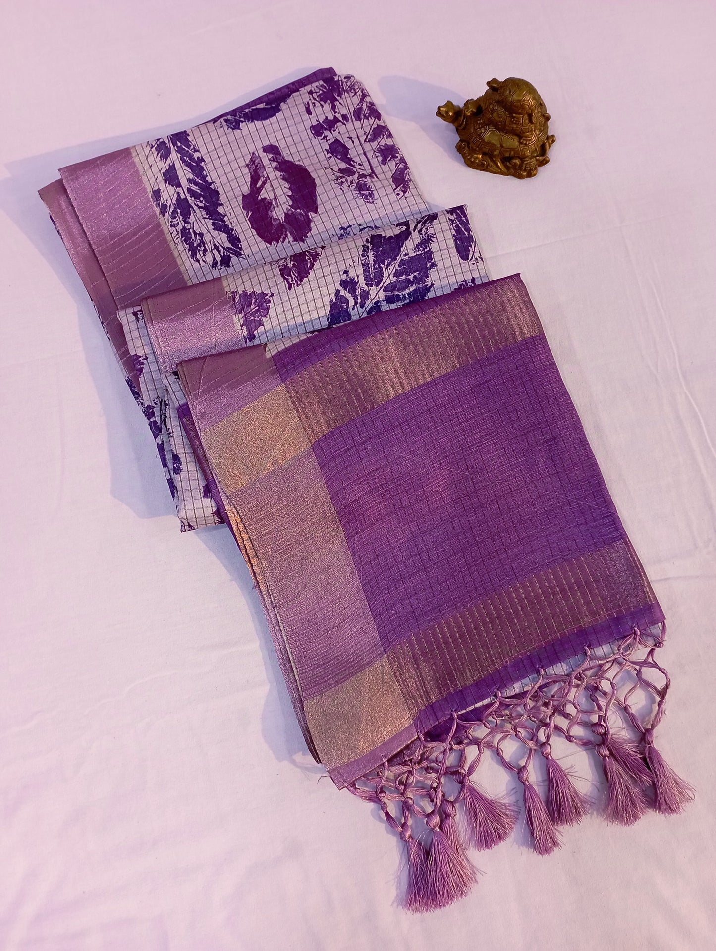 Tussar silk saree