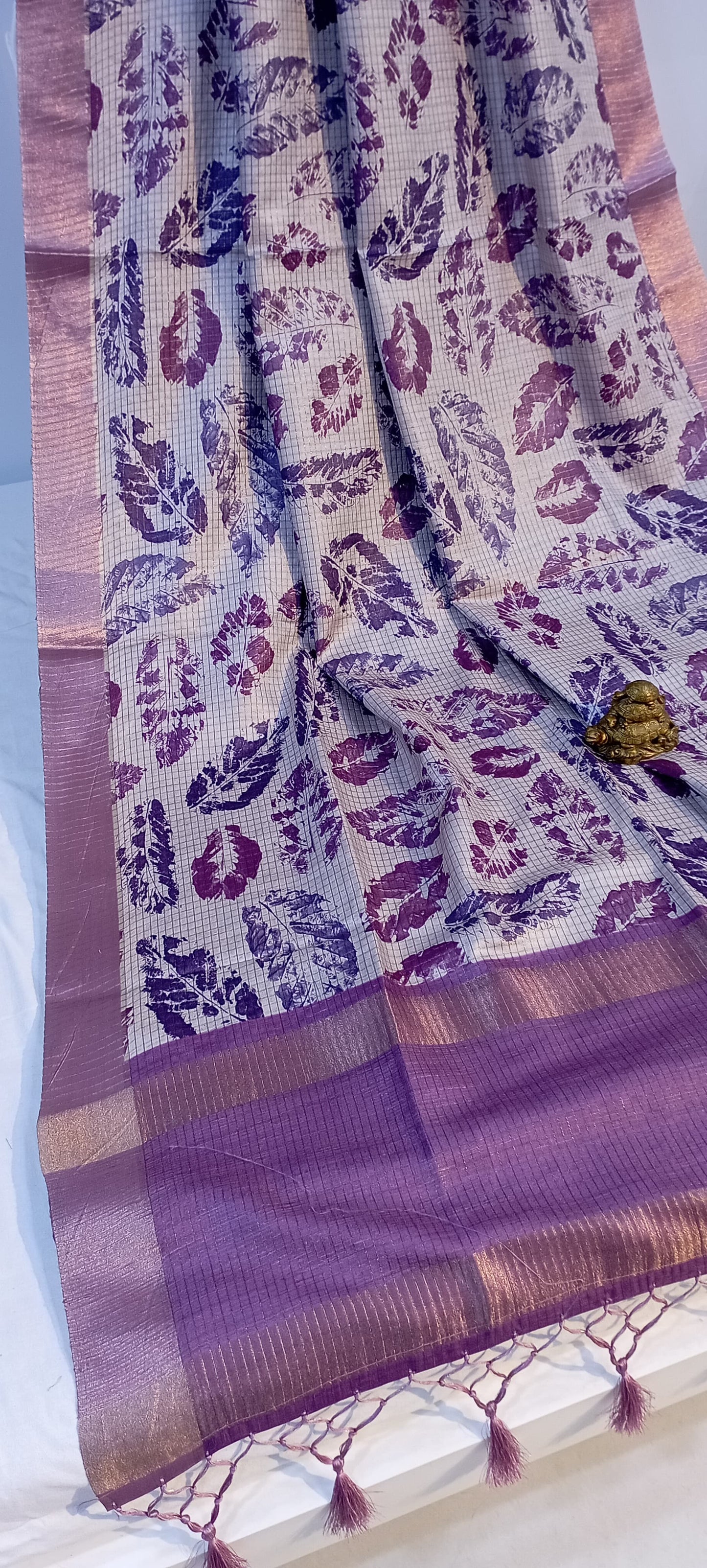 Tussar silk saree