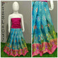 0 - 3 years pure ikkat silk lehenga material for kids - Vannamayil Fashions