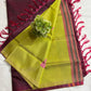 Vaalai Pattu Saree With Blouse