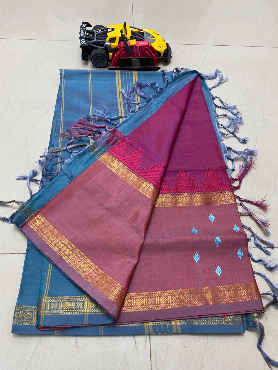 Vazhai pattu saree