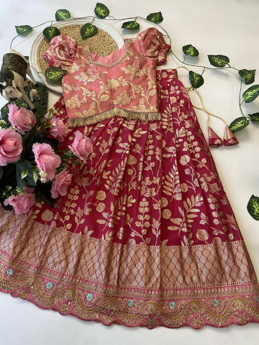 Viscose Georgette Silk Skirt and Top