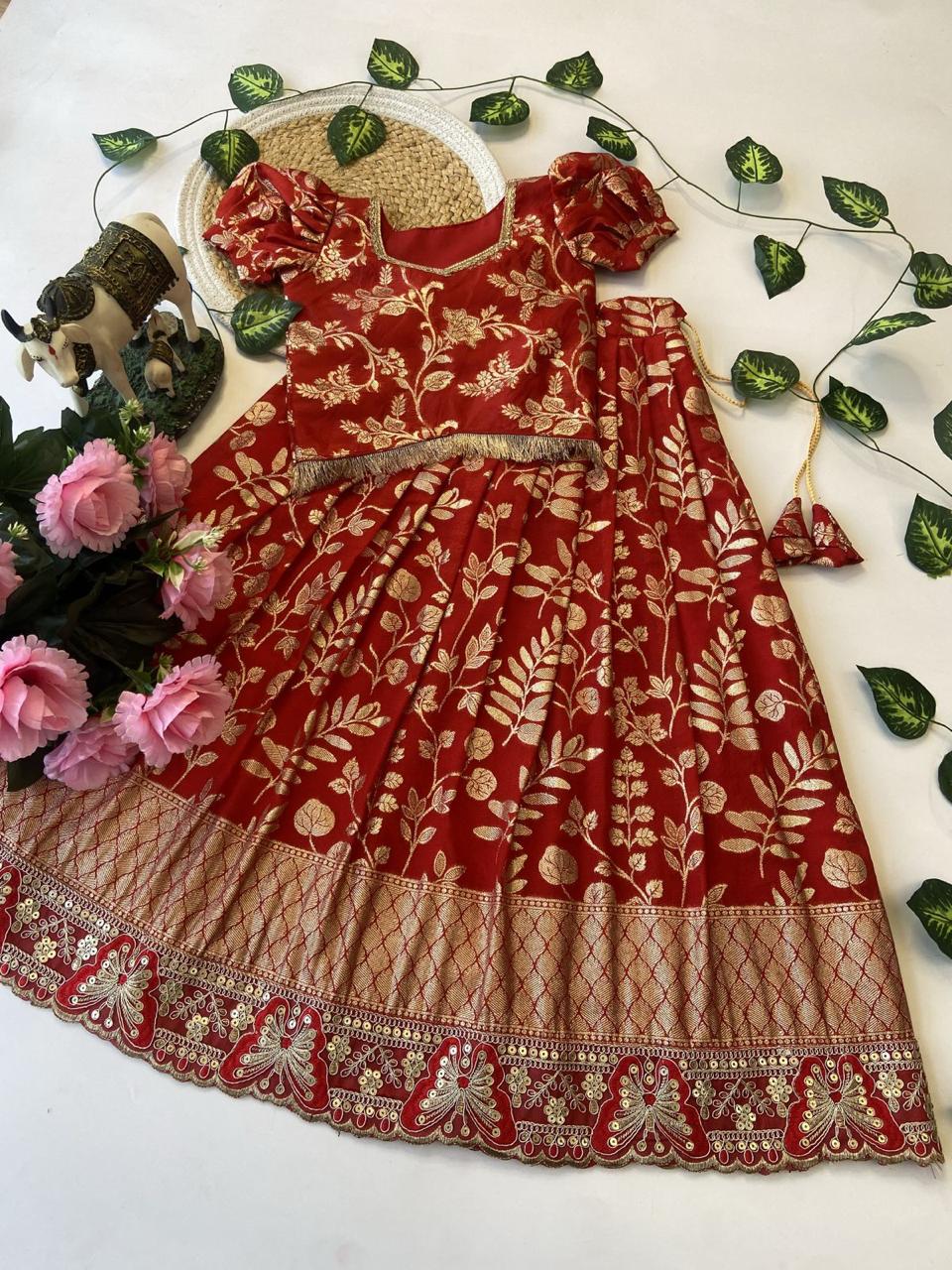 Viscose Georgette Silk Skirt and Top