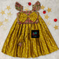 0 - 14 years Banarasi silk ready to wear skirt and top for your angels