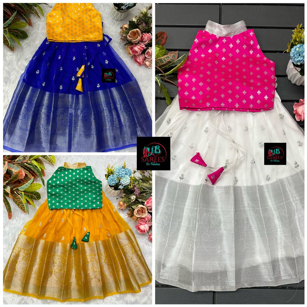 0 - 14 years Banarasi skirt and top