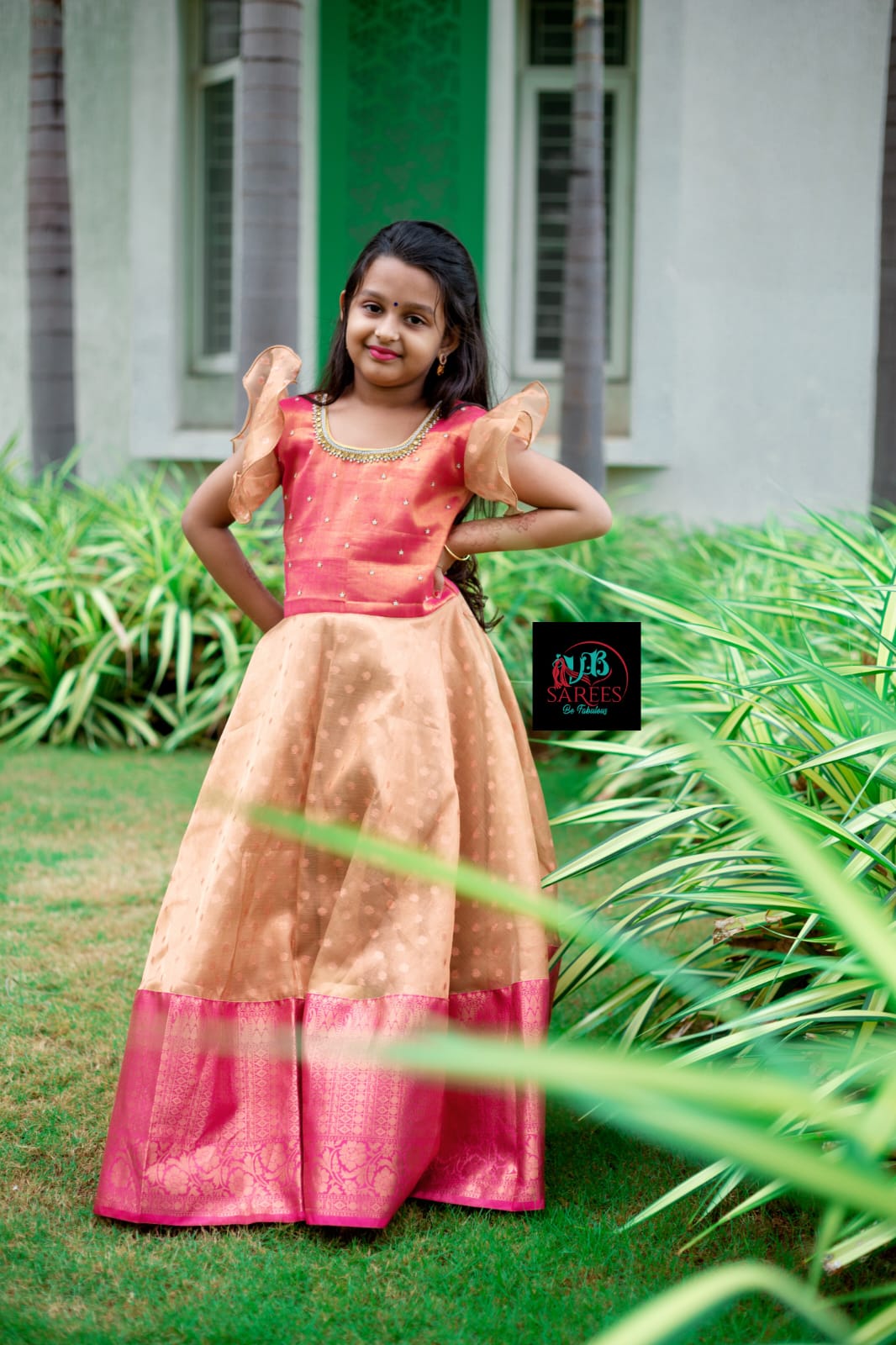 old saree gownlong frock with pattu sareespattu long gownlong sleeve  silk dresslatest styles  YouTube