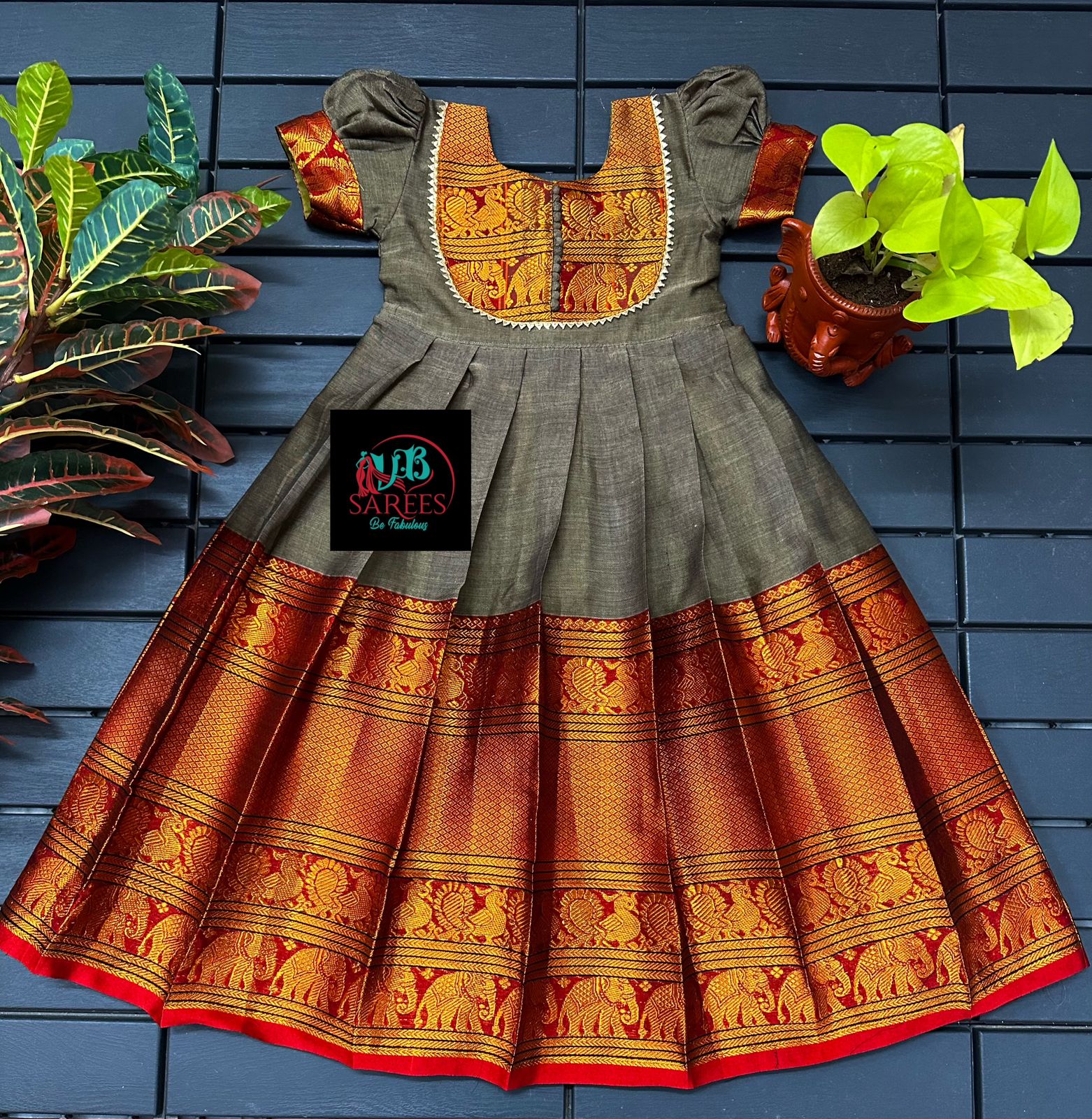 Buy Designer Heavy Rayon Slub Tubelight Work Long Gownanarkali Online in  India  Etsy