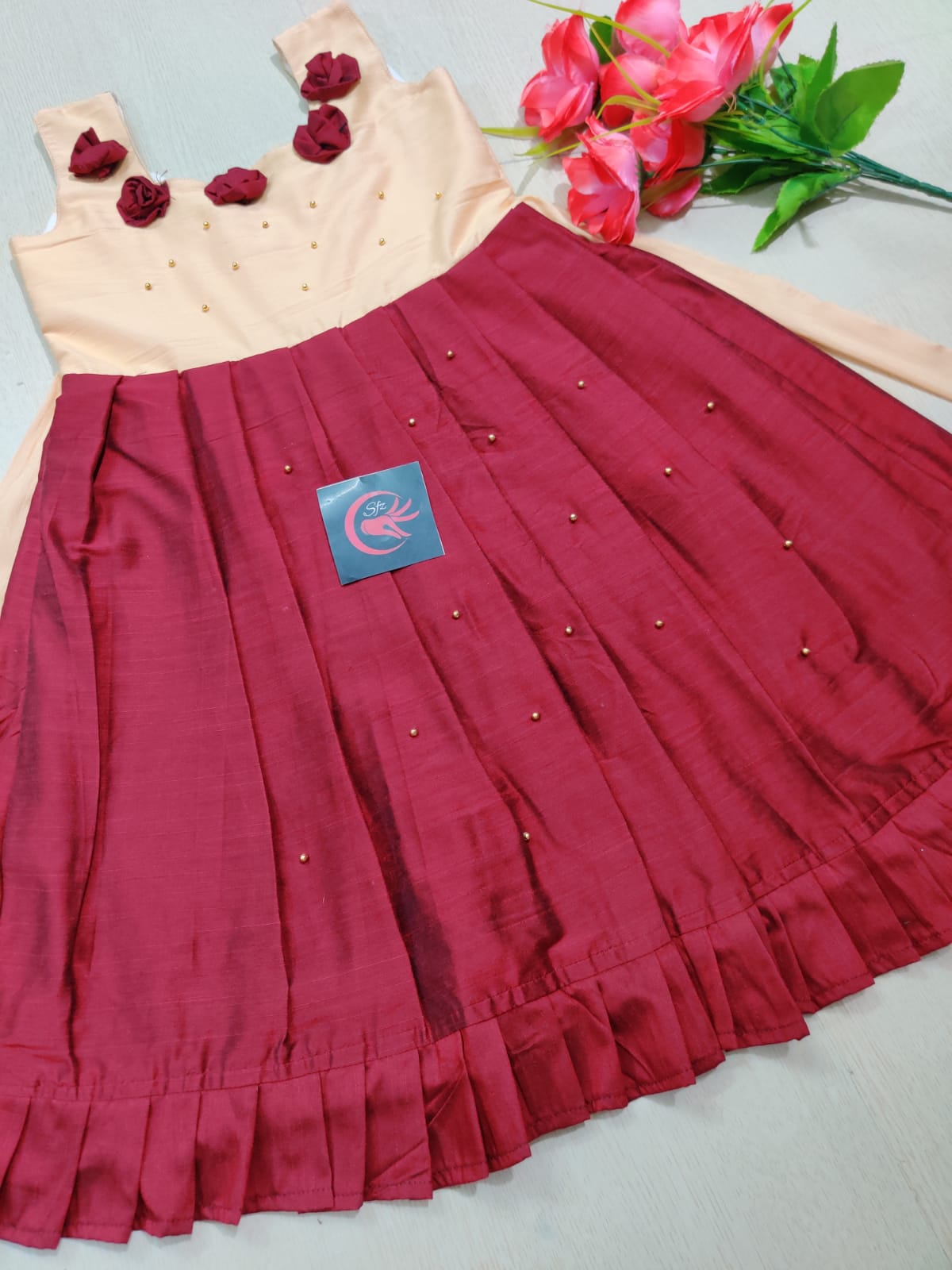 Readymade Kids Frock www.vannamayil