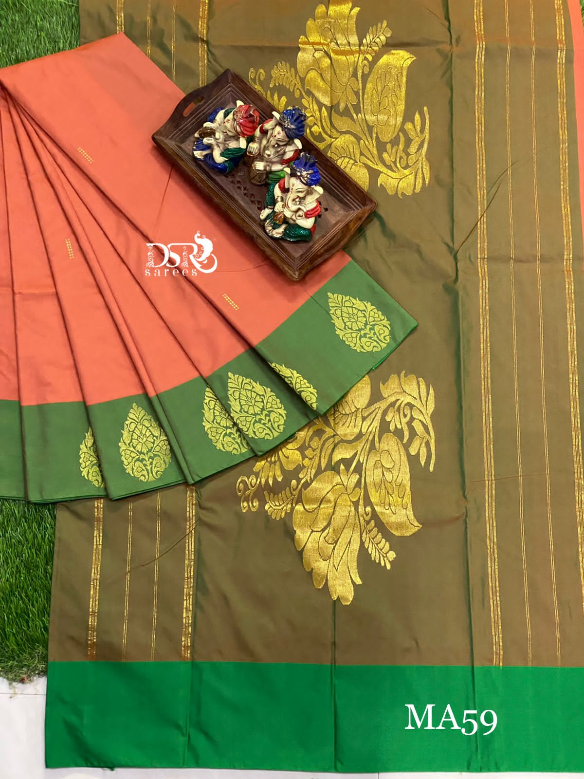 Arani pattu rich pallu work soft silky saree - Vannamayil Fashions