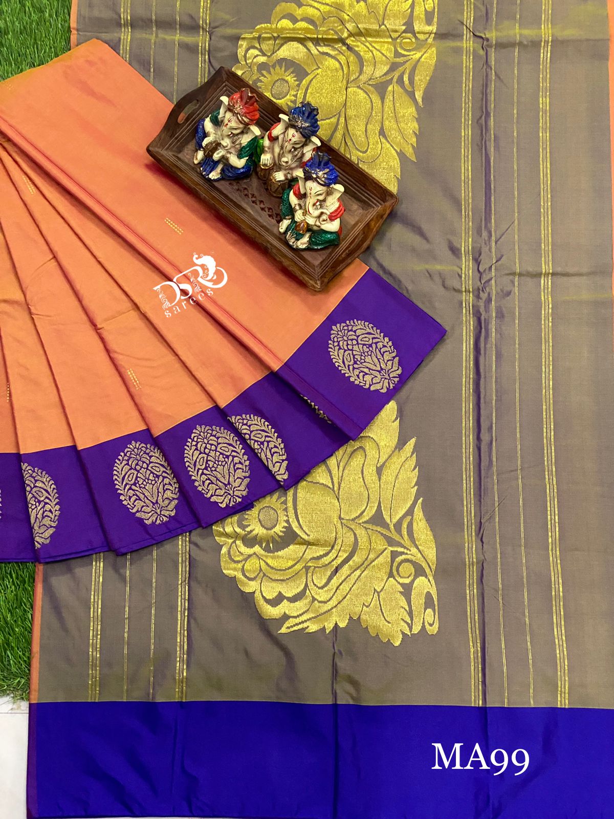 Arani pattu rich pallu work soft silky saree - Vannamayil Fashions