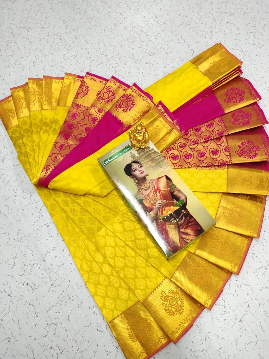 Samuthrika semi silk saree - Vannamayil Fashions