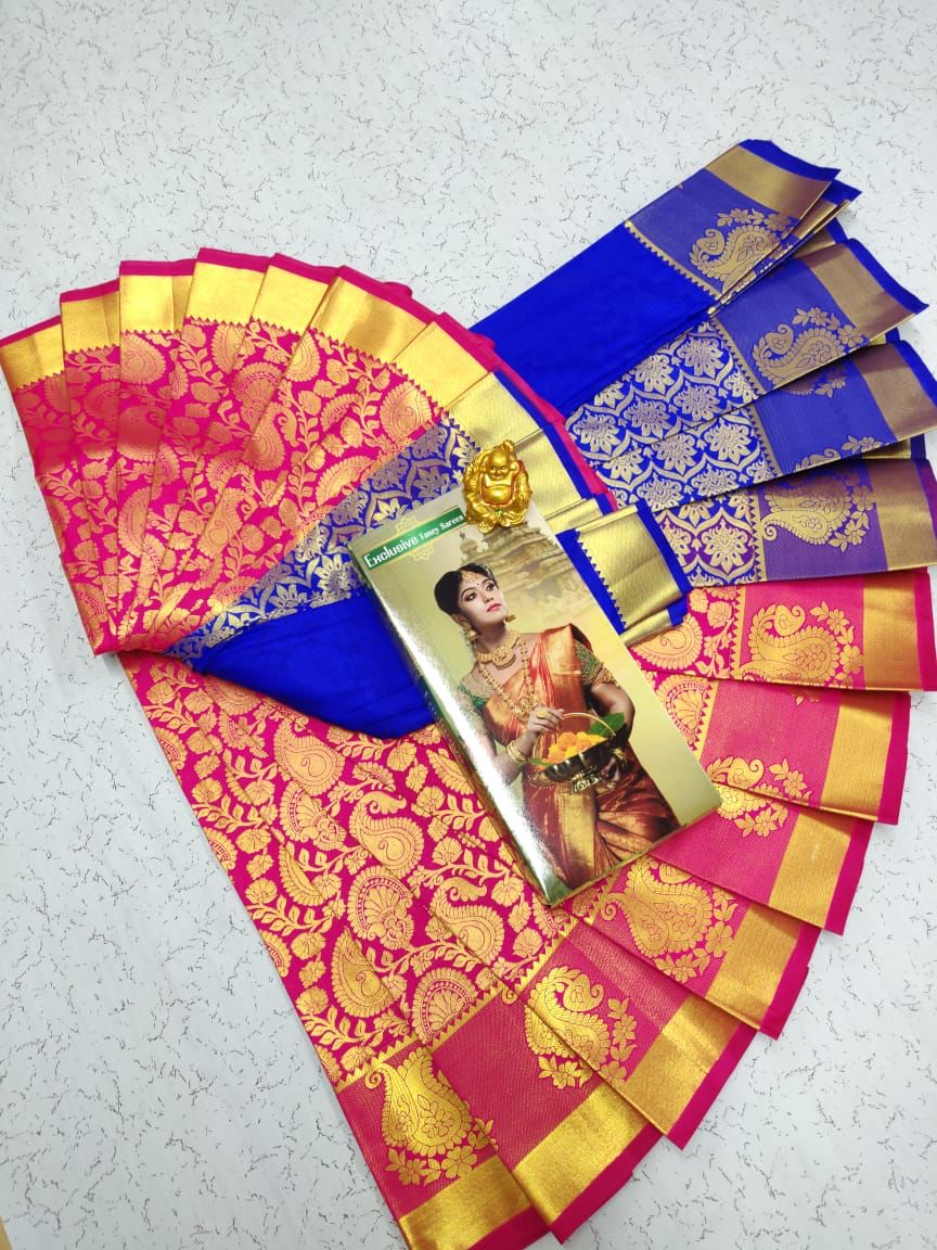 Samuthrika semi silk saree - Vannamayil Fashions