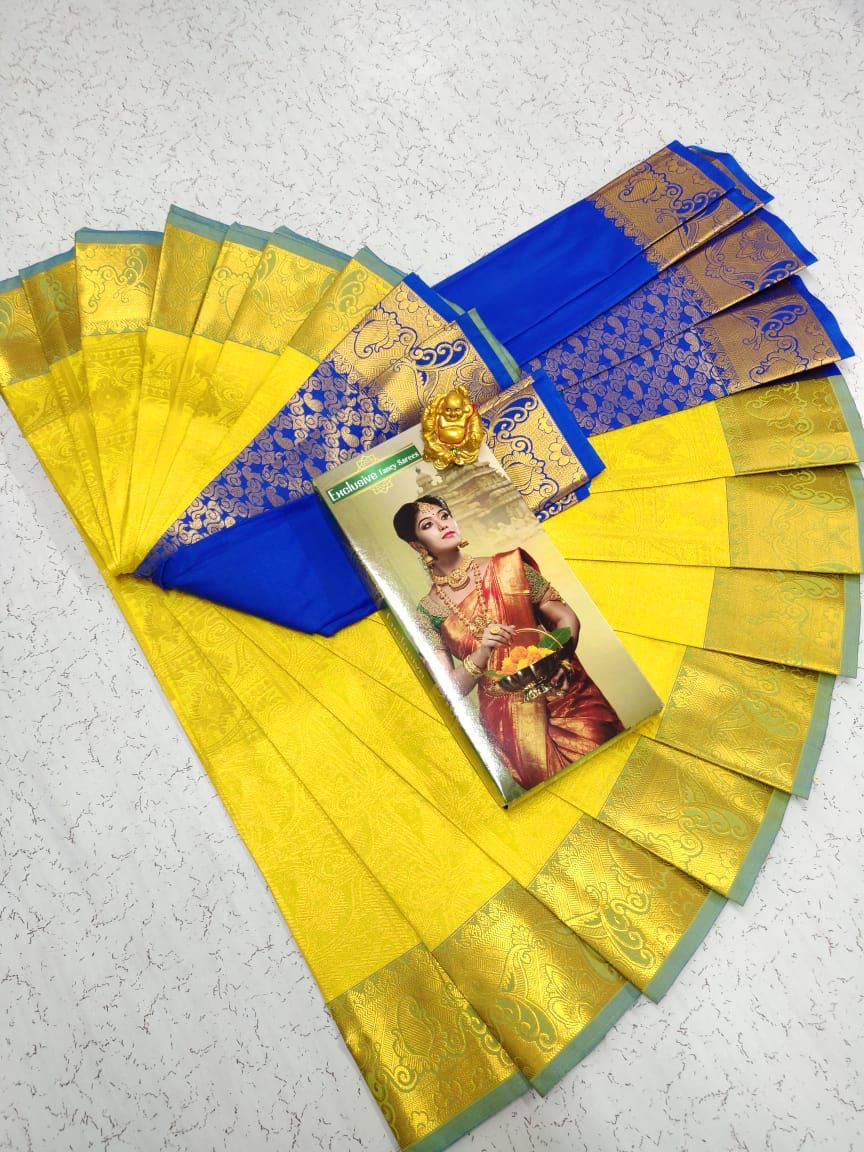 Samuthrika semi silk saree - Vannamayil Fashions