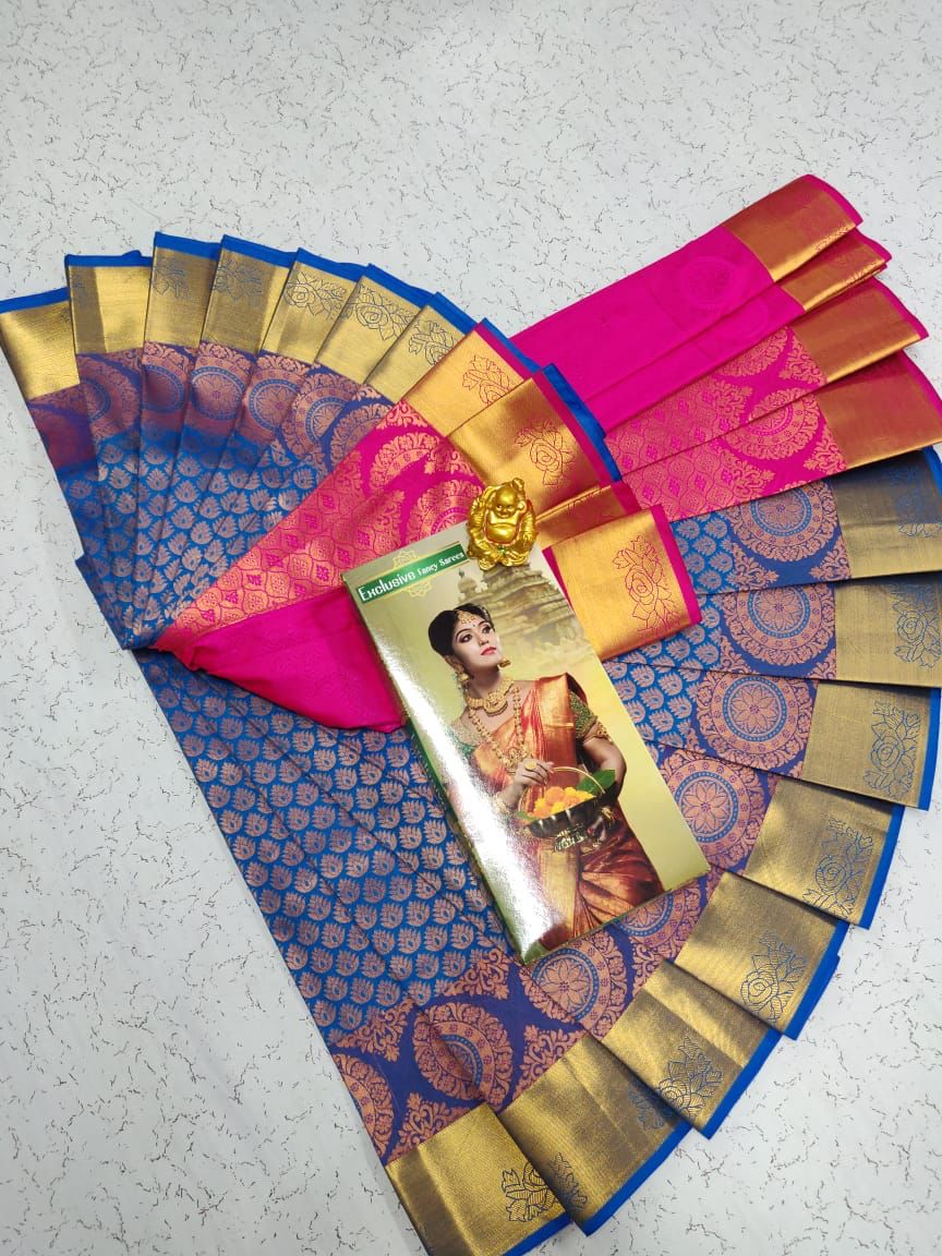 Samuthrika semi silk saree - Vannamayil Fashions