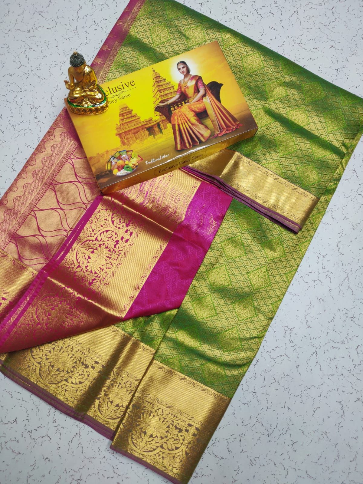 Mysore Saree Udyog - Kanchipuram silk saree known as kanjivaram pattu saree.  Buy Latest collection of Silk sarees online from Mysore saree udyog with  high-quality products . Kanchipuram Pure silk saree 5076052