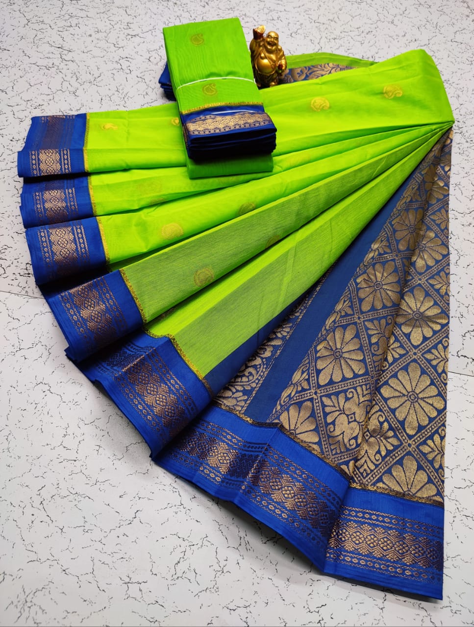 South Indian Beautiful Kalyani Cotton Saree | eBay