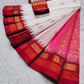 Kora silk cotton tower korvai kottanchi saree - Vannamayil Fashions