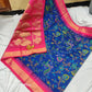 Kuppadam sico temple border with kalamkari print saree - Vannamayil Fashions