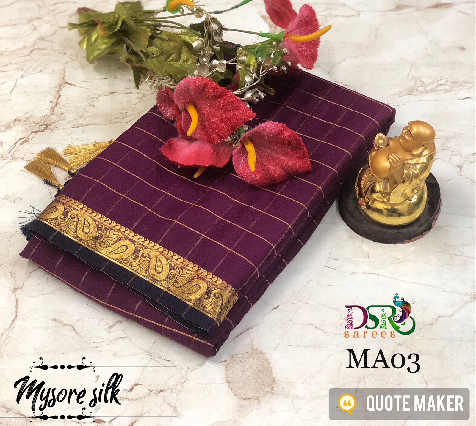 Mysore Silk Saree - Shop for Pure Mysore Silk Saree online